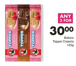 Save Bakers Topper Creams offer