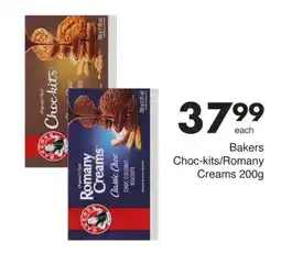 Save Bakers Choc-kits/ Romany Creams offer