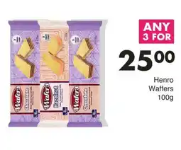Save Henro Waffers offer