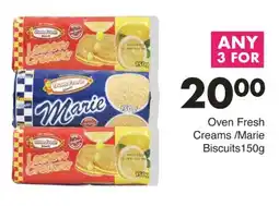 Save Oven Fresh Creams / Marie Biscuits offer