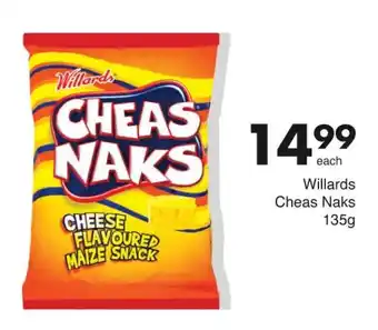 Save Willards Cheas Naks offer