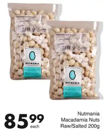 Save Nutmania Macadamia Nuts Raw/ Salted offer