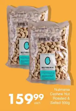 Save Nutmania Cashew Nut Roasted & Salted offer