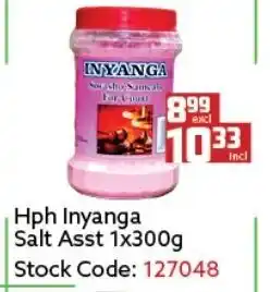 Africa Cash and Carry Hph Inyanga Salt Asst 300g offer