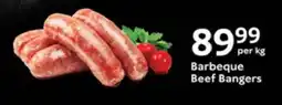 Oxford Freshmarket Barbeque Beef Bangers offer