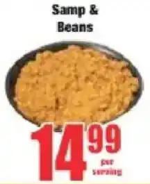 Boxer Samp & Beans offer