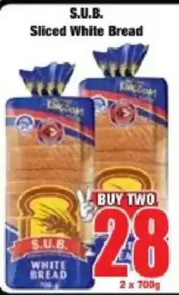 Boxer S.U.B. Sliced White Bread offer