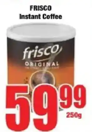 Boxer Frisco Instant Coffee offer