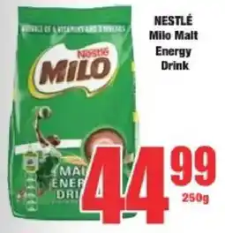 Boxer Nestle Milo Malt Energy Drink offer
