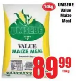 Boxer Umsebe Value Maize Meal offer