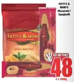 Boxer Fatti's & Moni's Macaroni/ Spaghetti offer