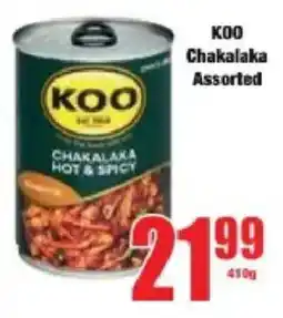 Boxer Koo Chakalaka Assorted offer