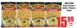 Boxer Best Cook Pasta Screws/ Shells/ Elbows/ Penne offer