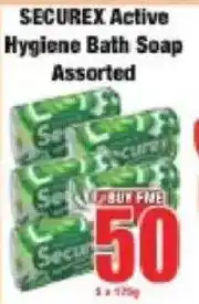 Boxer Securex Active Hygiene Bath Soap Assorted offer