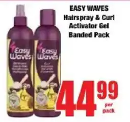 Boxer Easy Waves Hairspray & Curl Activator Gel Banded Pack offer