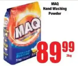 Boxer Maq Hand Washing Powder offer