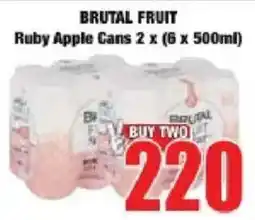 Boxer Brutal Fruit Ruby Apple Cans offer