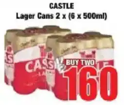 Boxer Castle Lager Cans offer