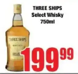 Boxer Three Ships Select Whisky offer