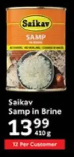 Oxford Freshmarket Saikav Samp in Brine offer