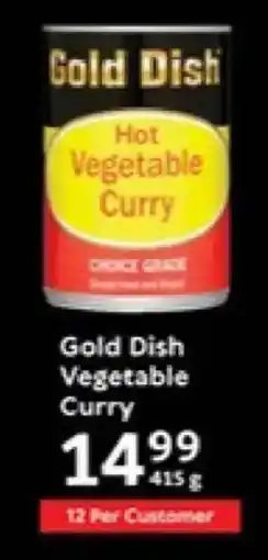 Oxford Freshmarket Gold Dish Vegetable Curry offer