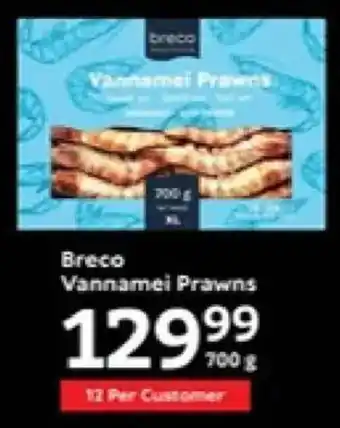 Oxford Freshmarket Breco Vannamei Prawns offer