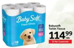 Oxford Freshmarket Babysoft Toilet Tissue offer