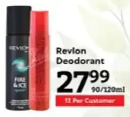 Oxford Freshmarket Revlon Deodorant offer