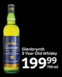 Oxford Freshmarket Glenbrynth 3 Year Old Whisky offer