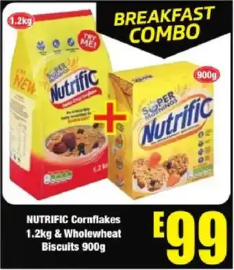 Boxer Nutrific Cornflakes & Wholewheat Biscuits offer