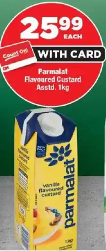 OK Foods Parmalat Flavoured Custard offer