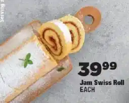OK Foods Jam Swiss Roll offer