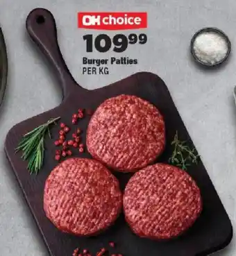 OK Foods Burger Patties offer