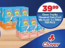 OK Foods Clover Tropika Flavoured Dairy Fruit Mix offer