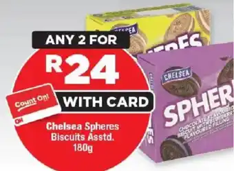 OK Foods Chelsea Spheres Biscuits offer