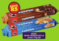 Shoprite Bakers topper cream biscuits offer