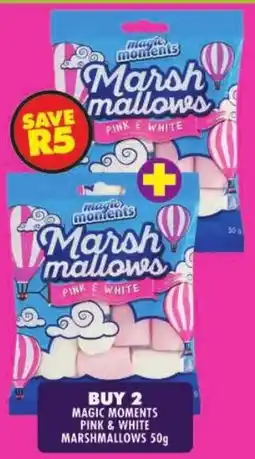 Shoprite Magic moments pink & white marshmallows offer