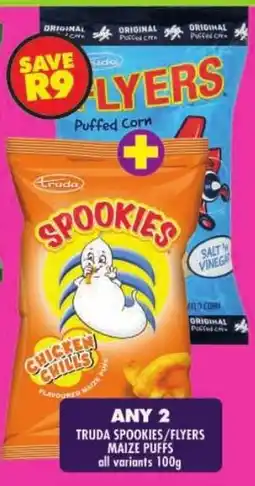 Shoprite Truda spookies/ flyers maize puffs offer