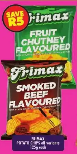 Shoprite Frimax potato chips offer