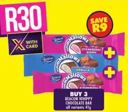 Shoprite Beacon whippy chocolate bar offer