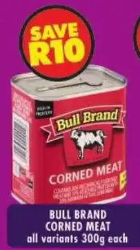Shoprite Bull Brand Corned Meat offer