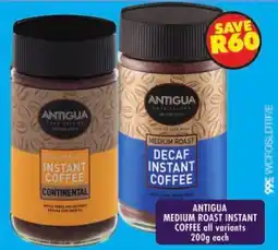 Shoprite Antigua medium roast instant coffee offer