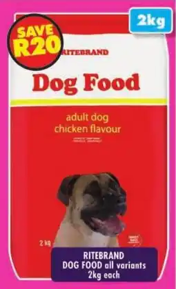 Shoprite Ritebrand Dog Food offer