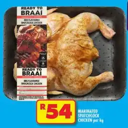Shoprite Marinated spatchcock chicken offer