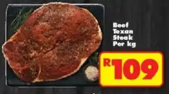 Shoprite Beef Texan Steak offer
