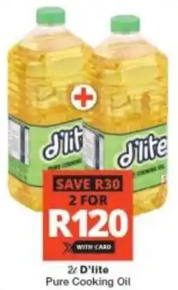 Checkers D'lite Pure Cooking Oil offer