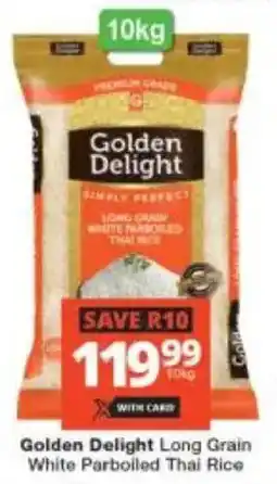 Checkers Golden Delight Long Grain White Parboiled Thai Rice offer