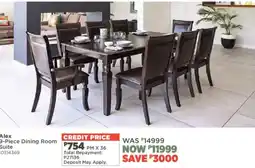 House & Home Alex Dining Room Suite offer