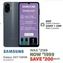 House & Home Samsung Galaxy A07 128GB offer