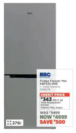House & Home KIC Fridge Freezer Met offer